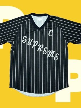 Supreme AD Baseball Jersey (Medium)